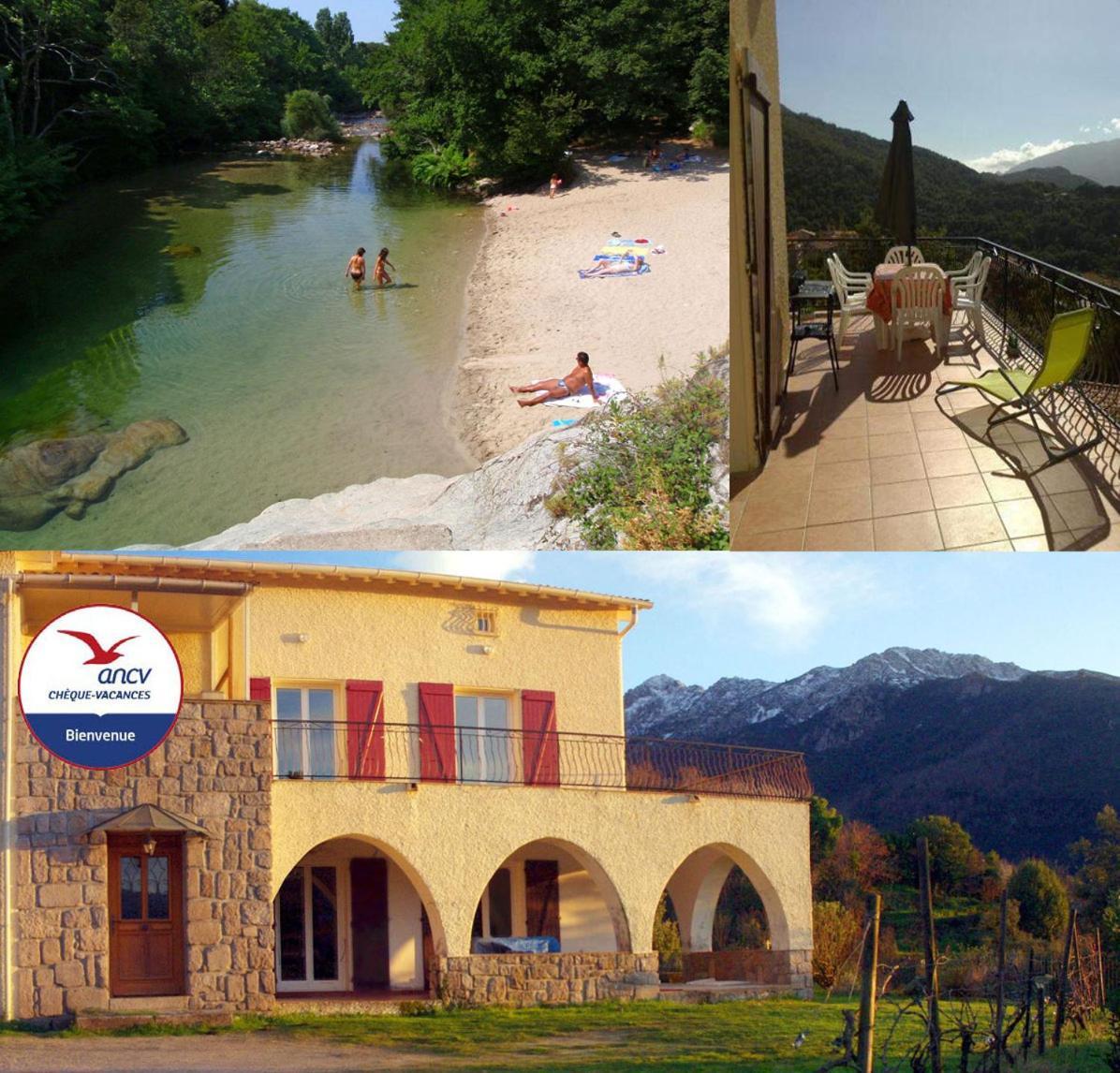 95M2 Au Calme A 25Mn Ajaccio, Plages, Linge Inclus Parking Ok Ucciani Dış mekan fotoğraf